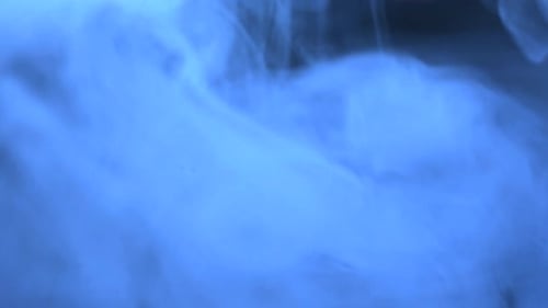 Abstract Background of Blue Smoke