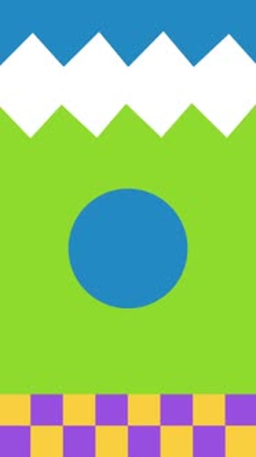 Loop Bright Simple Modern Vertical Abstract Summer Pattern Abstract Summer Geometric Background