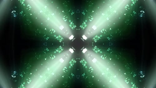 Abstract Neon Laser Vj Background