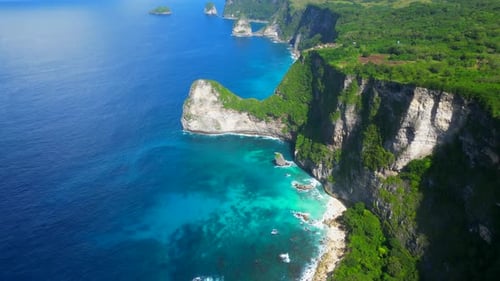 Manta point in Nusa Penida.
