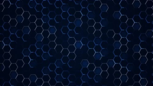 Abstrakter luxuriöser geometrischer metallischer Grafikgitter-Bewegungsanimationshintergrund