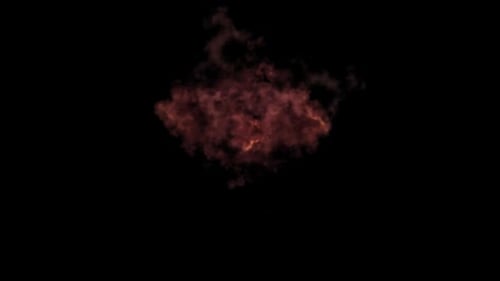 Fiery Explosion Smoke Burst Reveal Effect