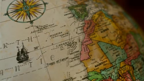 World Map Stock