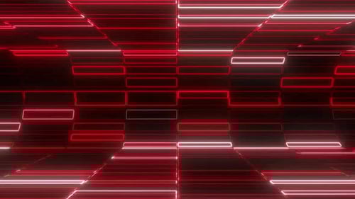 Barra de estructura metálica de neón