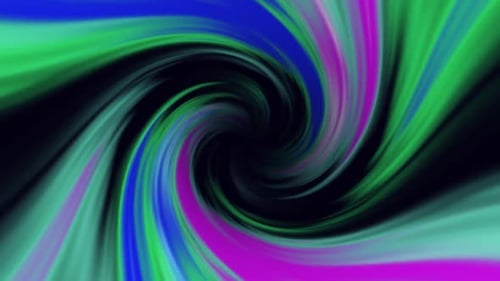 Futuristic Colorful Swirling Vortex Tunnel Background