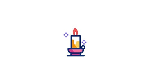 Candle Animated Icon