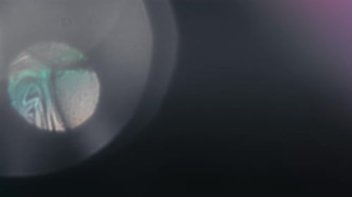 Abstract Light Leaks and Bokeh Background