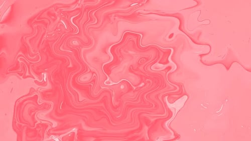 Abstract Pink Fluid Marble Liquid Background Motion