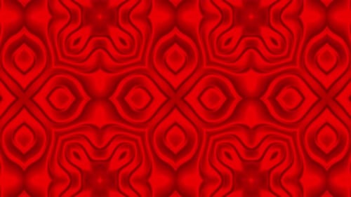 Seamless Red Organic Fluid Motion Background Loop