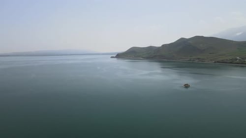 lake mountains landscape