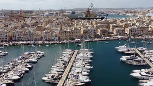 Aerial View of the Malta
