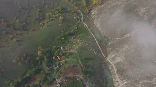 Mountain Village Top View