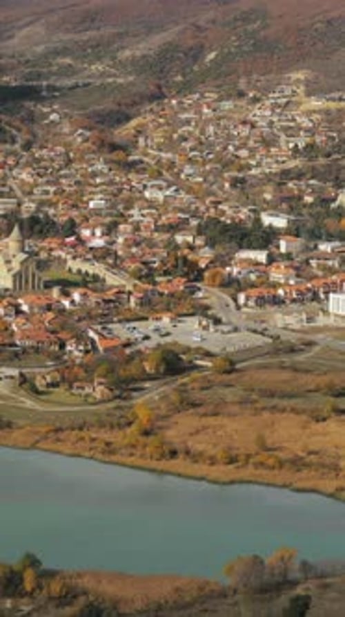 Mtskheta Georgia Top View Of