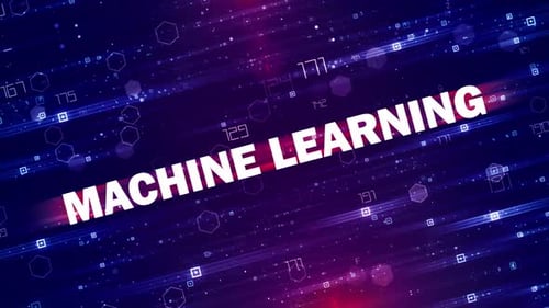 Machine Learning Tech Background