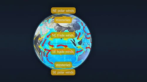 Ocean Currents Map