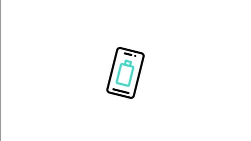 Kein batterieanimiertes Symbol