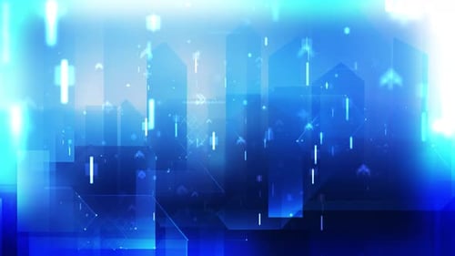 Blue Corporate Background Loop