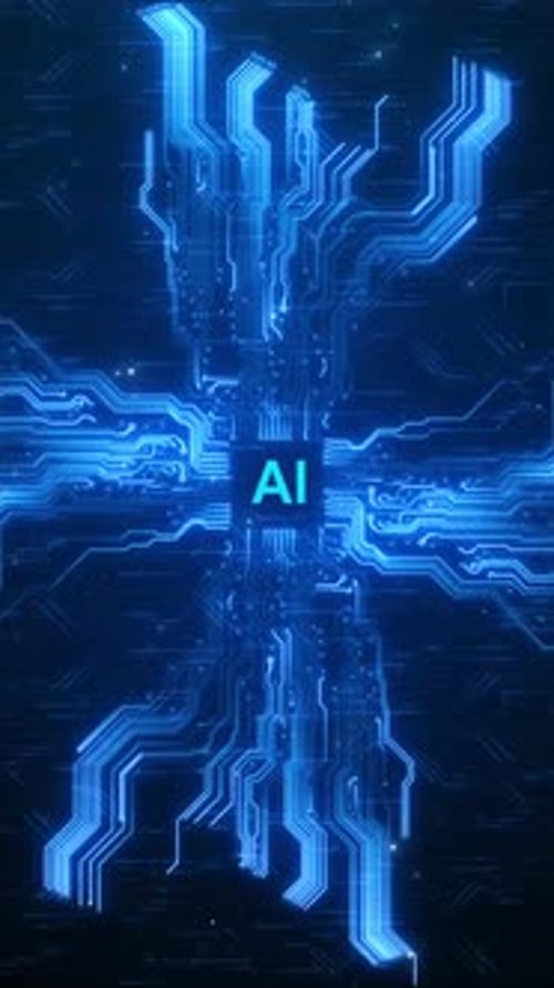 Flux de données quantiques numériques de haute technologie, contexte technique. Conception de circuits futuristes liés à la technologie du futur. IA,