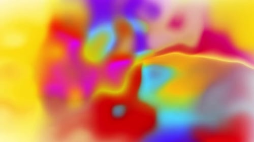 Vibrant Gradient Fluid Abstract Motion Background