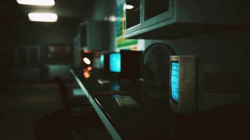 Old Dark Vintage Computing Laboratory