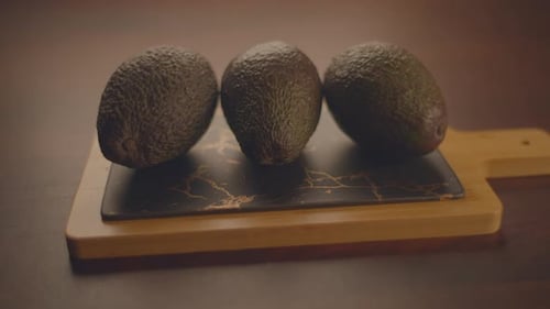 Fresh Organic Avocado Fruits Food Background
