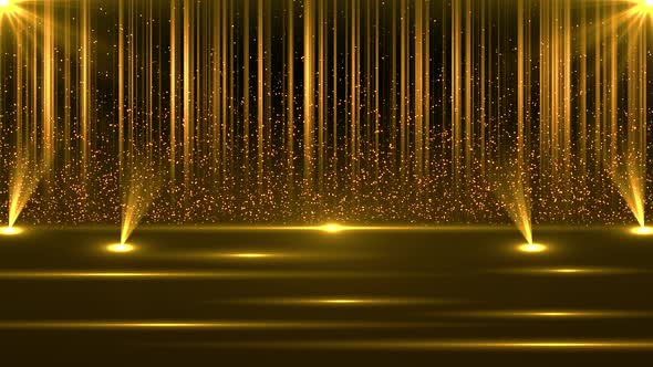 Luxurious Golden Dust Particle Stripes Elegant Line Background Award ...