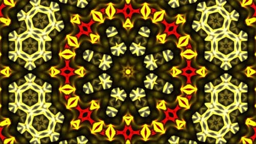 VJ Loop Kaleidoscope Background