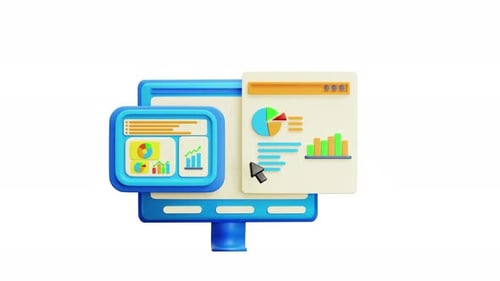 Statistikbericht für das Business Intelligence-Dashboard zur 3D-Animationsdatenanalyse