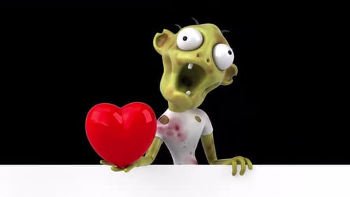 Fun zombie - 3D Animation