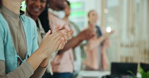 Adults Give Applause in the Workplace