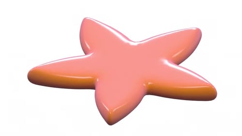 Konzept für animierte Seestern-Symbole