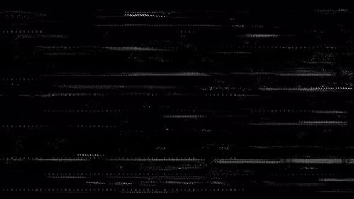 Corruption Collection: A distorting effect on a black sci-fi background with moving lines transition