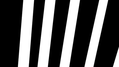 Stanza Collection: Screen reveal with rotating stripes using right to left transition