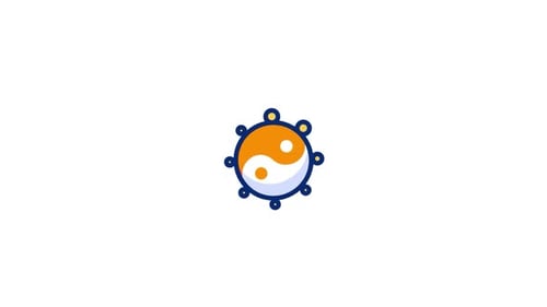 Icône animée Yinyang