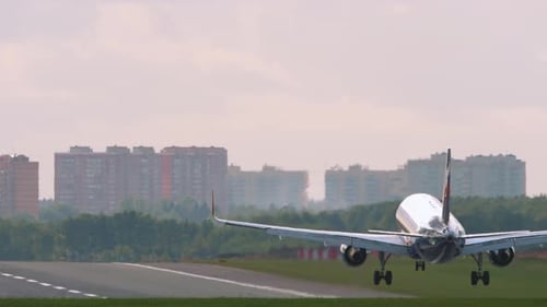 Airplane Landing and Touching Down
