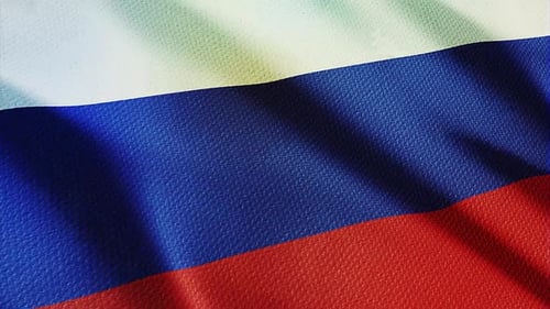 Flagge von Russland