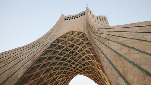 The Azadi Tower is a Symbol of Freedom in Iran the Main Symbol of Iran's Capital MS ZI LA Azadi