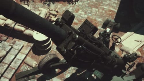 Cannon Gun in the City