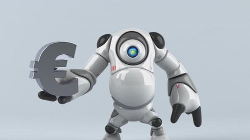 Großer Roboter - 3D-Animation