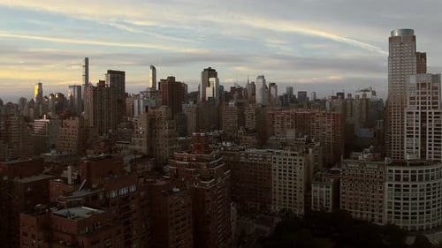 Cityscape of Urban Metropolis Skyline Buildings