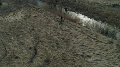 Kyiv Ukraine. Soldier during combat operations. downed military pilot.