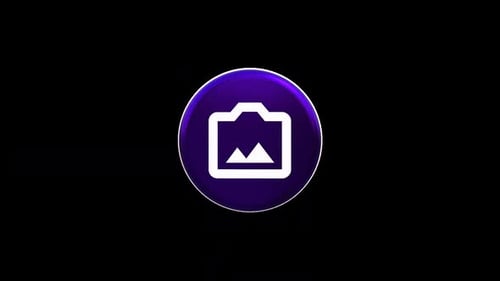 Symbol für die Rückseite der Fotokamera