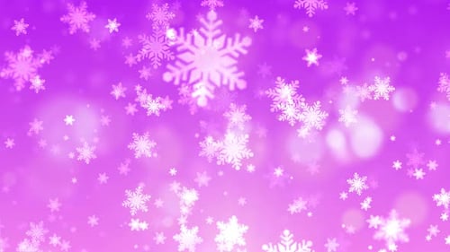 Schöne und romantische Schneeflocken, die an Heiligabend fallen