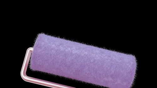 Paint Roller Screen Wipe Transition