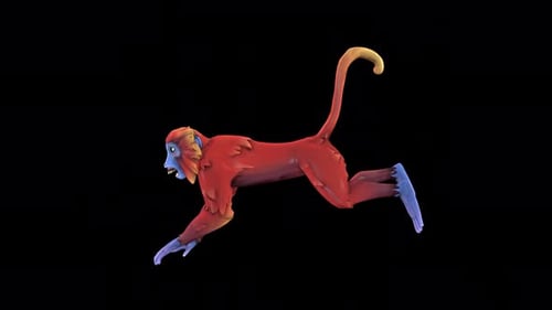 Toon-Charakter: Monkey Run 2