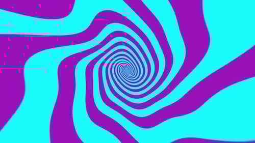 Hypnotic Spiral 4K Loop