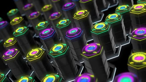 Neon Circuit Power Nodes