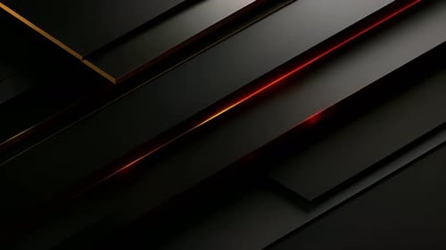 Modern Abstract Geometric Background with Dynamic Glowing Lines