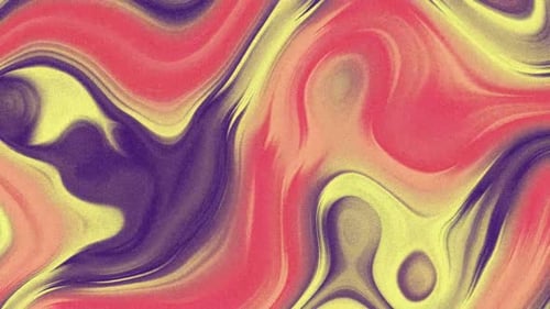 Abstract colorful liquid background animation