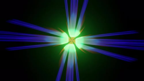 Um loop de VJ hipnotizante e divertido com padrões psicodélicos hipnóticos